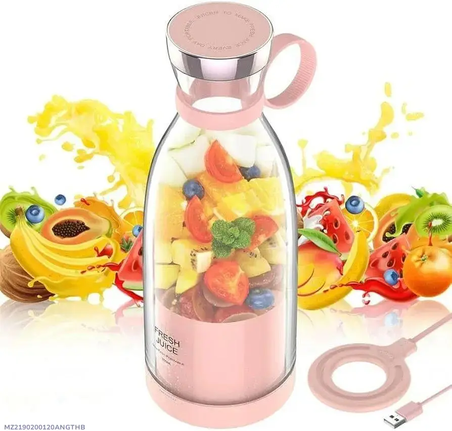 Rechargeable Portable Juicer Blender | USB Electric Smoothie Maker for Home, Office & Travel