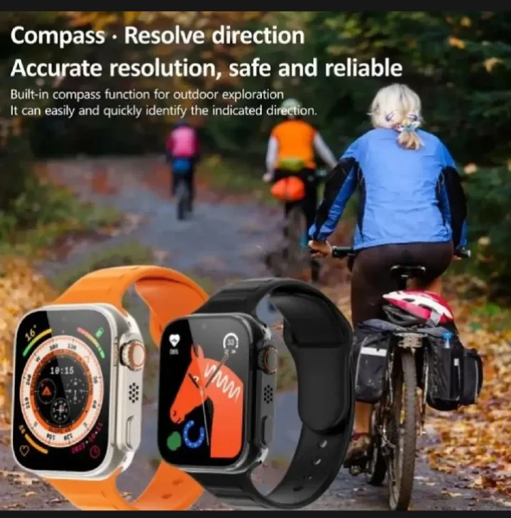 7-in-1 Ultra Smart Watch – Bluetooth Calling | 6 Silicone Straps + 1 Metal Strap | Fitness Tracker